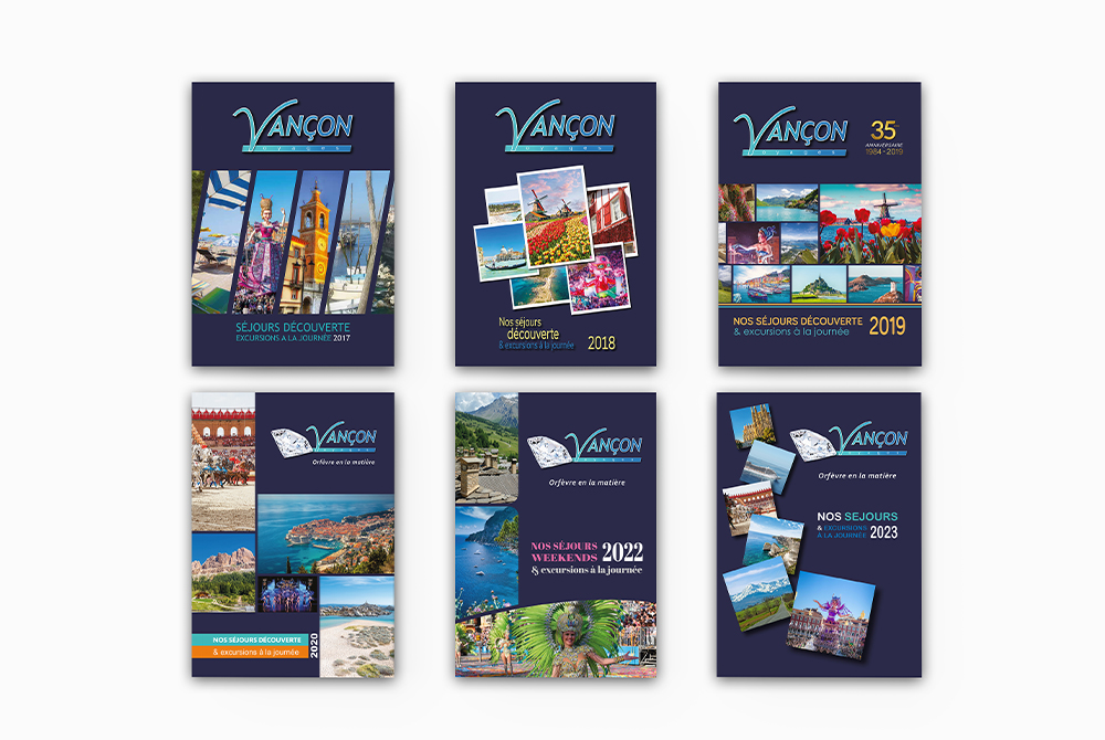 brochures catalogues guides