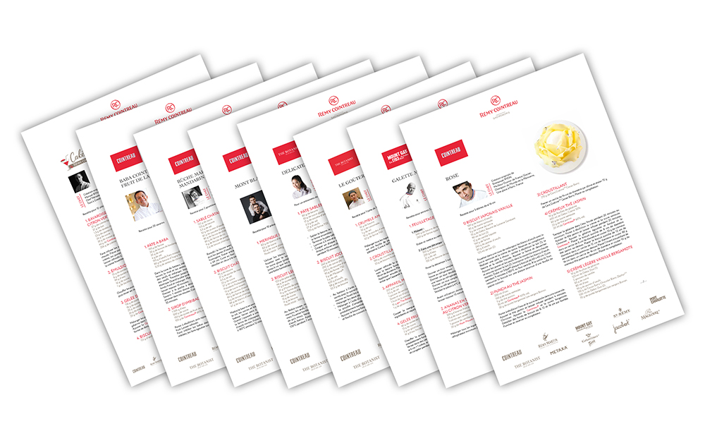 documentation fiches recettes